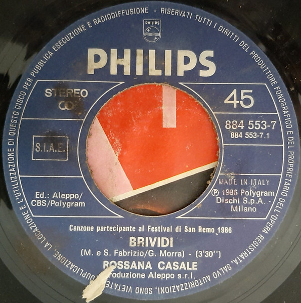 Rossana Casale - Brividi | Philips (884 553-7) - 3