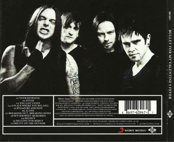Bullet For My Valentine - Fever [CD] | Jive (88697-63947-2) - 3