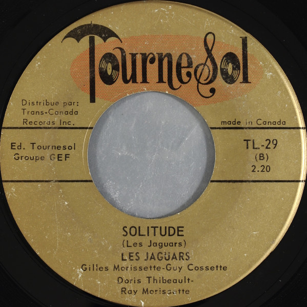 Les Jaguars - Jaguar Shake / Solitude | Tournesol (TL-29) - 2