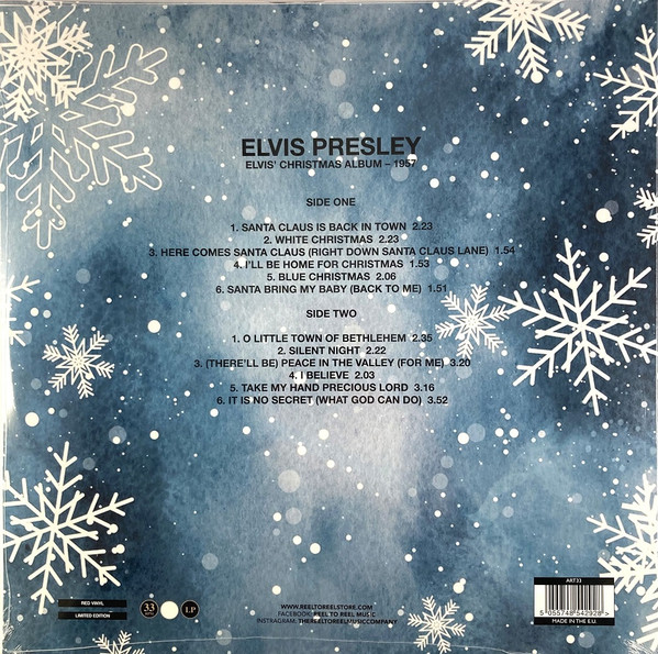Elvis Presley - Elvis' Christmas Album - 1957 | Art Of Vinyl (ART33) - 2 Elvis Presley - Elvis' Christmas Album - 1957 | Art Of Vinyl (ART33) - 2