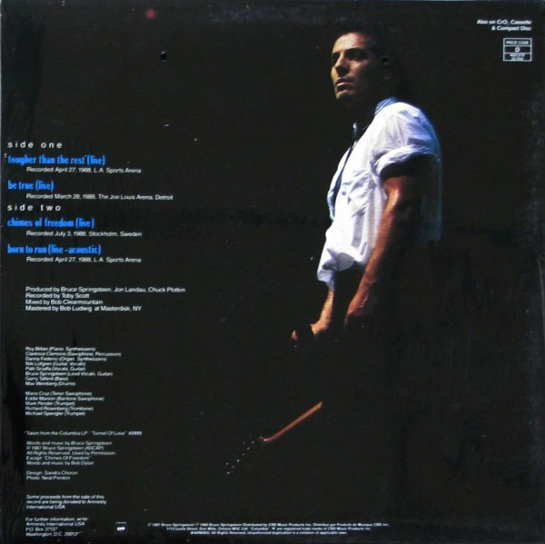 Bruce Springsteen - Chimes Of Freedom | Columbia (CEP 44445) - 2