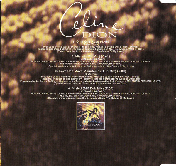 Céline Dion - Only One Road | Columbia (661450 5) - 2