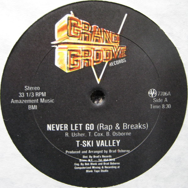 T-Ski Valley / Grand Groove Bunch - Never Let Go | Grand Groove Records (GG 7706) - main T-Ski Valley / Grand Groove Bunch - Never Let Go | Grand Groove Records (GG 7706) - main