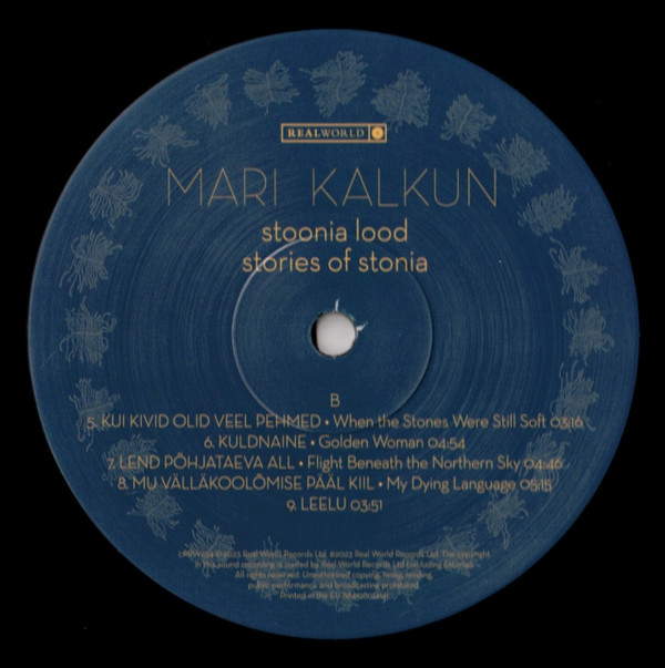 Mari Kalkun - Stoonia Lood = Stories Of Stonia | Real World Records (LPRW254) - 3 Mari Kalkun - Stoonia Lood = Stories Of Stonia | Real World Records (LPRW254) - 3