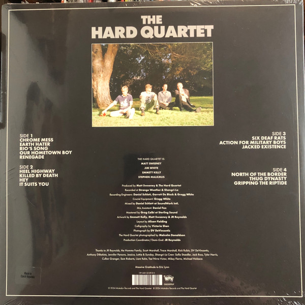 The Hard Quartet - The Hard Quartet | Matador (OLE2093LP) - 2 The Hard Quartet - The Hard Quartet | Matador (OLE2093LP) - 2