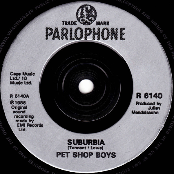 Pet Shop Boys - Suburbia | Parlophone (R 6140) - 3