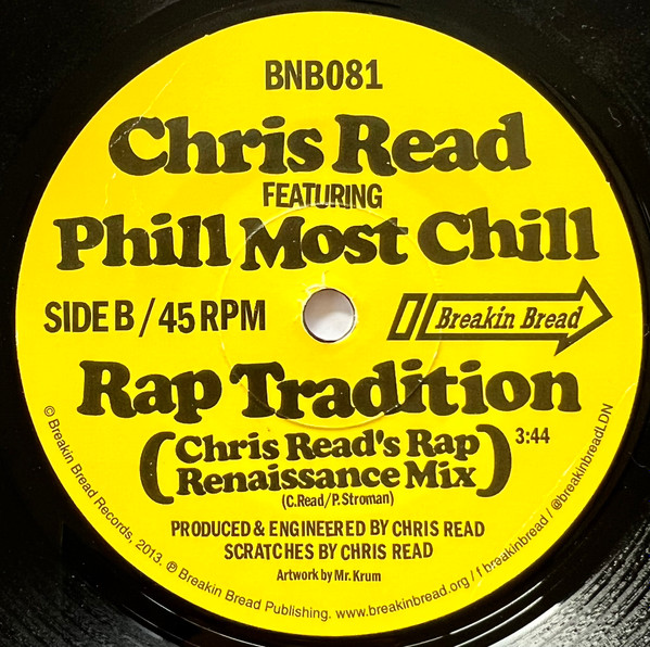 Chris Read Featuring Phill Most Chill - Rap Tradition | Breakin' Bread (BNB081) - 2