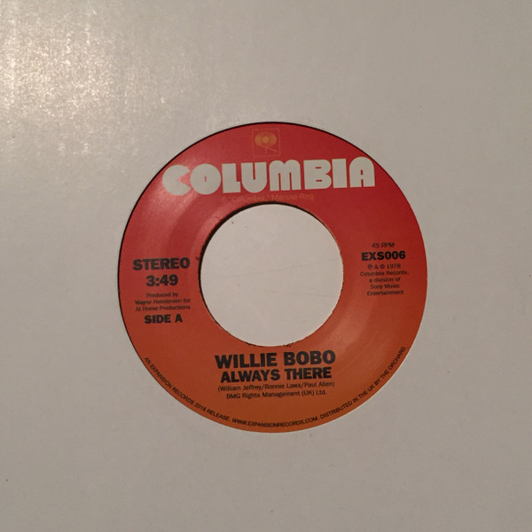 Willie Bobo - Always There | Columbia (EXS006) - main