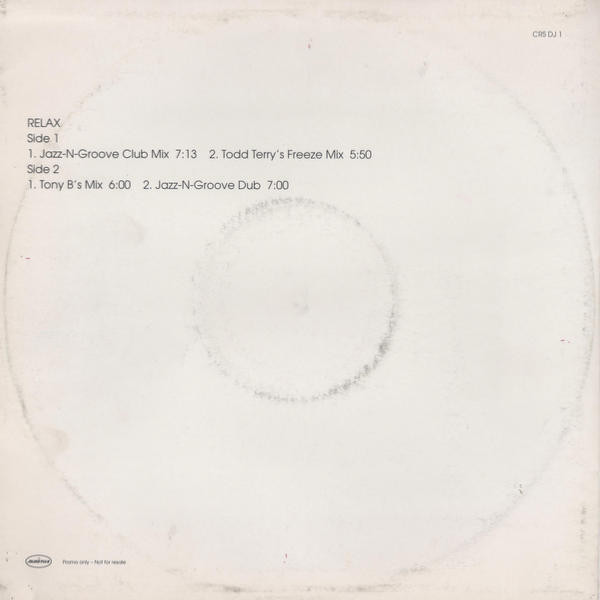 Crystal Waters - Relax | Manifesto (CRS DJ 1) - 2 Crystal Waters - Relax | Manifesto (CRS DJ 1) - 2