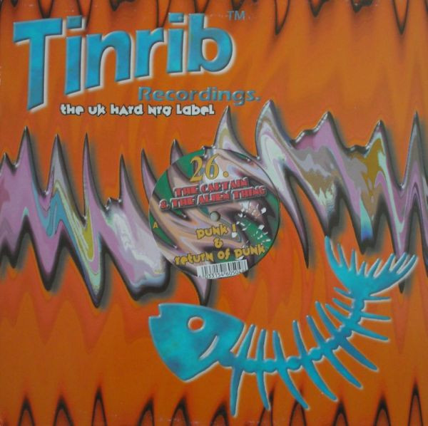 Captain Tinrib & The Alien Thing - Punk 1 / Return Of Punk | Tinrib Recordings (RIB 026) - main