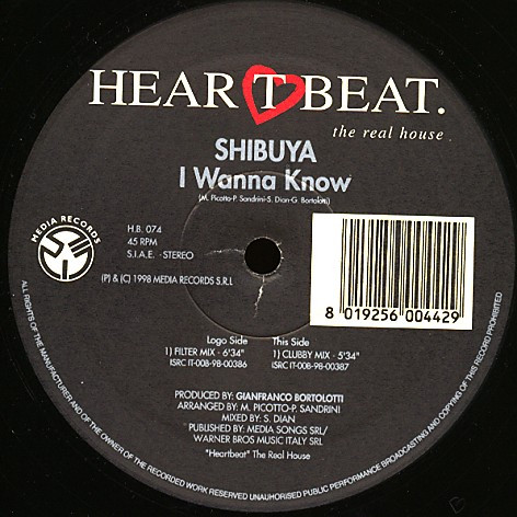 Shibuya - I Wanna Know | Heartbeat (H.B. 074) - main