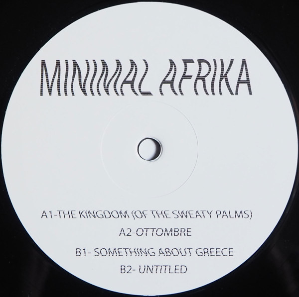 Minimal Afrika - The Kingdom Of The Sweaty Palms | Minimal Afrika (MA 001) - main