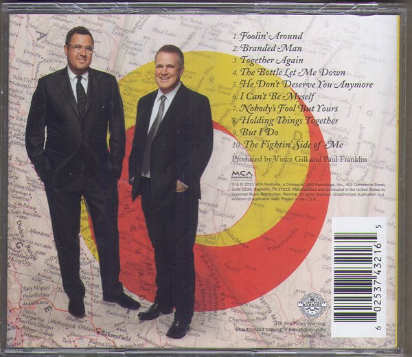 Vince Gill & Paul Franklin - Bakersfield | MCA Nashville (B0018655-02) - 2