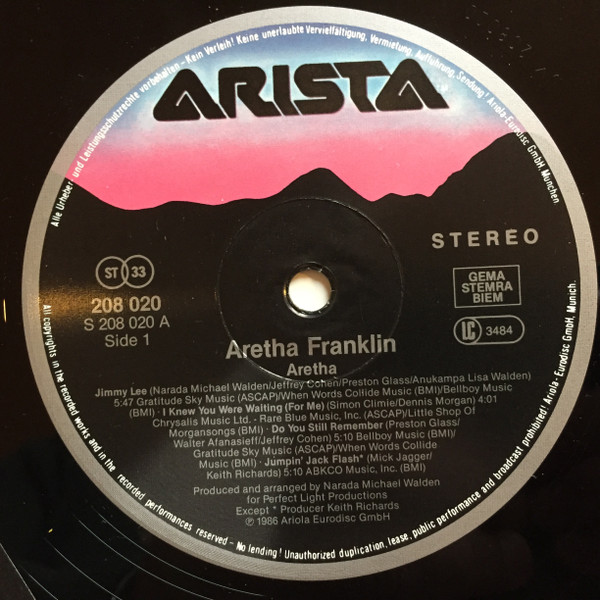 Aretha Franklin - Aretha | Arista (208 020) - 4