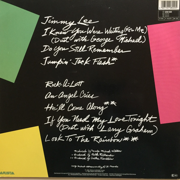 Aretha Franklin - Aretha | Arista (208 020) - 3