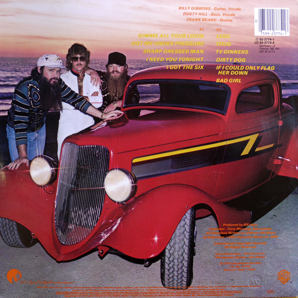 ZZ Top - Eliminator | Warner Bros. Records (92-3774-1) - 2 ZZ Top - Eliminator | Warner Bros. Records (92-3774-1) - 2