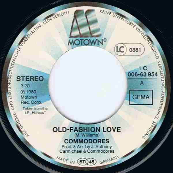 Commodores - Old-Fashion Love | Motown (1C 006-63 954) - 3 Commodores - Old-Fashion Love | Motown (1C 006-63 954) - 3