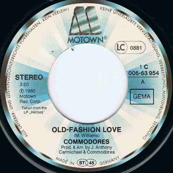 Commodores - Old-Fashion Love | Motown (1C 006-63 954) - 4 Commodores - Old-Fashion Love | Motown (1C 006-63 954) - 4