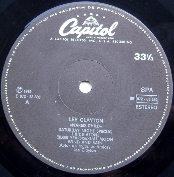 Lee Clayton - Naked Child | Capitol Records (8E 072-85 880) - 3 Lee Clayton - Naked Child | Capitol Records (8E 072-85 880) - 3