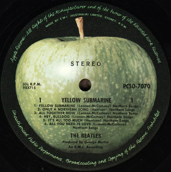 The Beatles - Yellow Submarine | Apple Records (PCSO 7070) - 3 The Beatles - Yellow Submarine | Apple Records (PCSO 7070) - 3