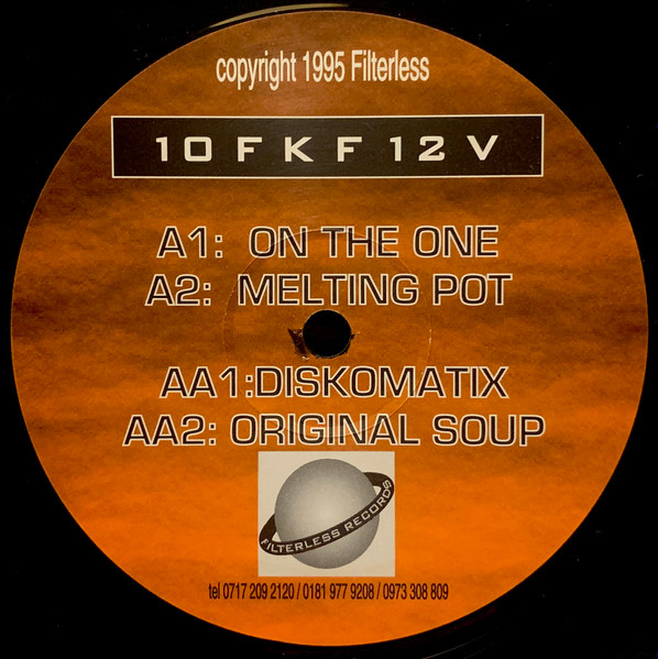 Cosmic Soup Sound System - Psychic Soupman E.P. | Filterless Records (10FKF12V)