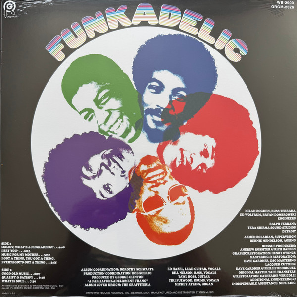 Funkadelic - Funkadelic | Westbound Records (WB-2000) - 2