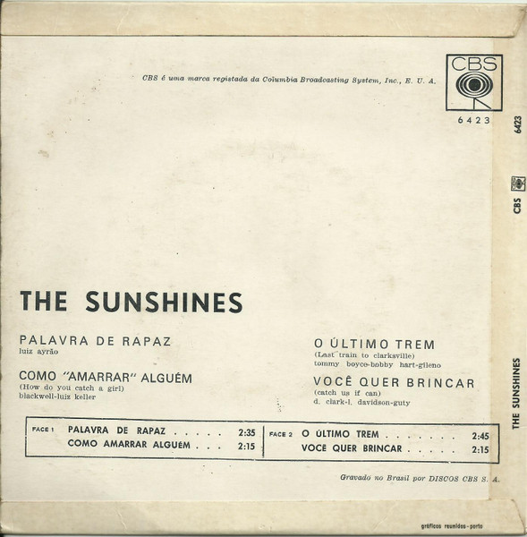 The Sunshines - O Último Trem | CBS (6423) - 2