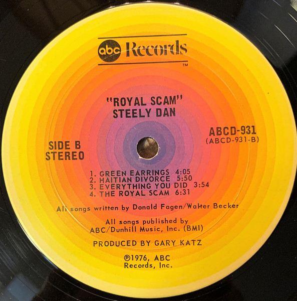 Steely Dan - The Royal Scam | ABC Records (ABCD-931) - 4 Steely Dan - The Royal Scam | ABC Records (ABCD-931) - 4