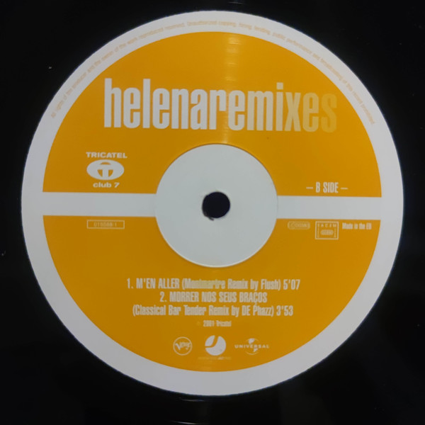 Helena Noguerra - Remixes | Tricatel (015 588-1) - 4 Helena Noguerra - Remixes | Tricatel (015 588-1) - 4