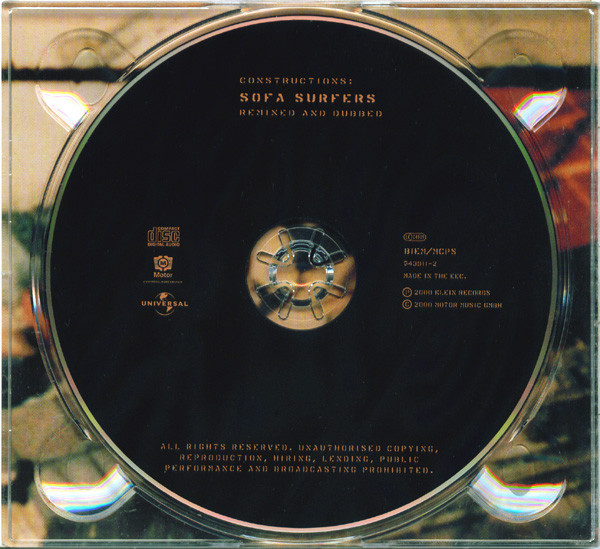 Sofa Surfers - Constructions: Sofa Surfers Remixed And Dubbed | Motor Music (543 911-2) - 4