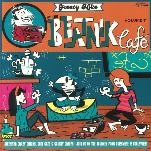 Various - Greasy Mike At The Beatnik Café | Jazzman (JMANLP.143) - 3