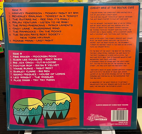Various - Greasy Mike At The Beatnik Café | Jazzman (JMANLP.143) - 2
