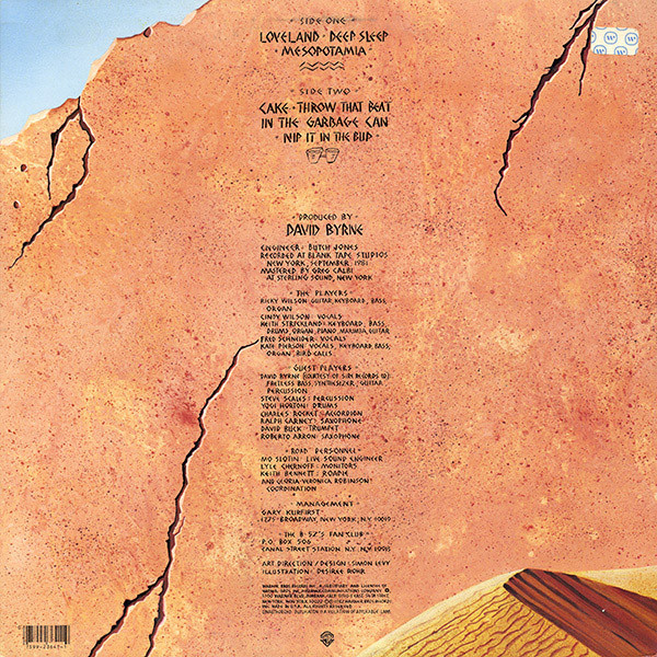 The B-52's - Mesopotamia | Warner Bros. Records (MINI 3641) - 2