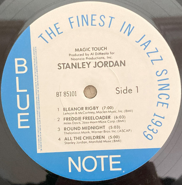 Stanley Jordan - Magic Touch | Blue Note (BT 85101) - 3