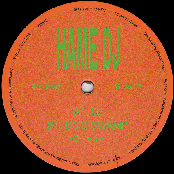 Hame DJ - Dog Swamp | Vulcan Venti (VV002) - main