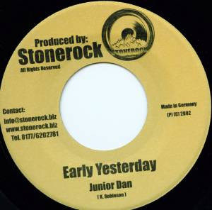 Uncle Tom / Junior Dan - Sometimes / Early Yesterday | Stonerock Productions (none) - 2