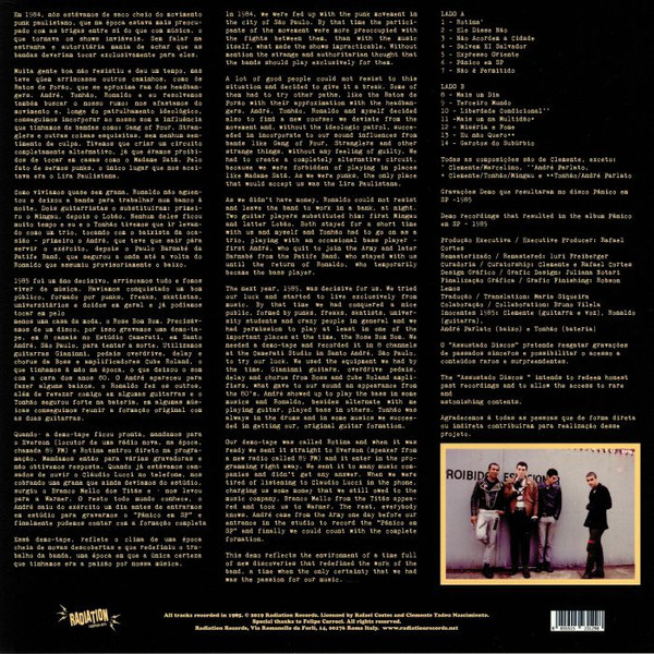 Inocentes - Garotos Do Suburbio: The 1985 Demos | Radiation Reissues (RRS112) - 2