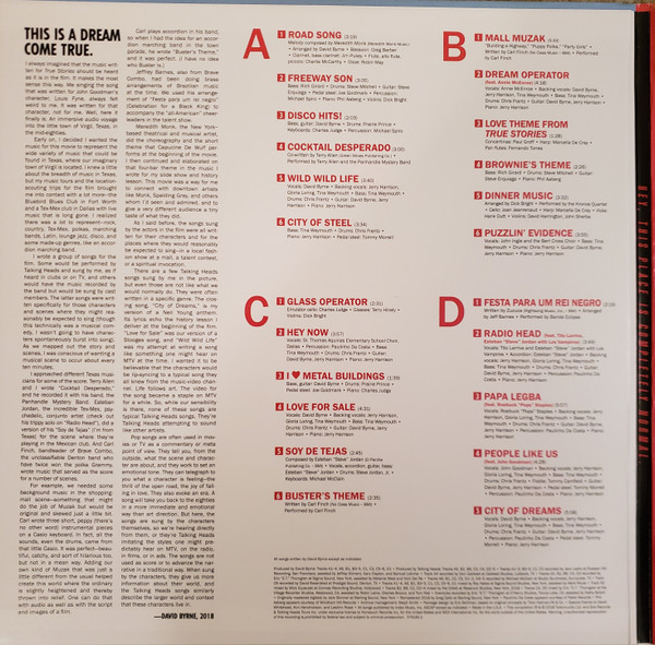 Various - True Stories: The Complete Soundtrack | Nonesuch (574181-1) - 3 Various - True Stories: The Complete Soundtrack | Nonesuch (574181-1) - 3