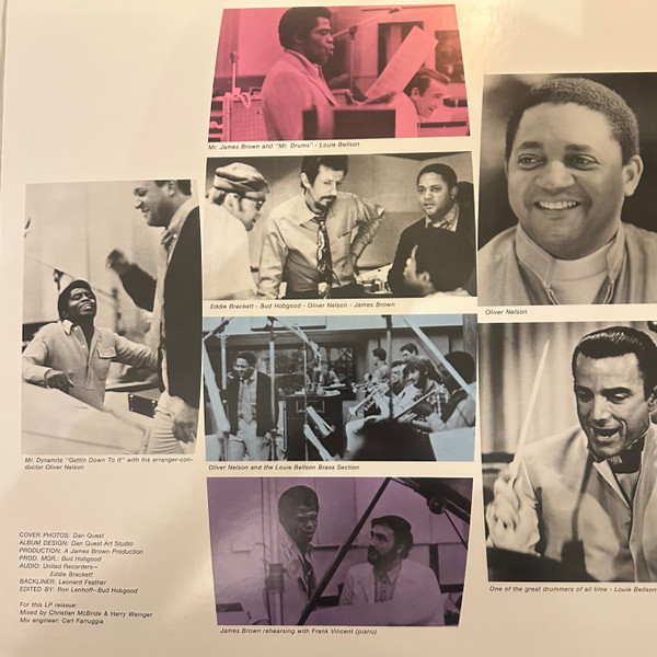 James Brown With Oliver Nelson Conducting Louie Bellson Orchestra - Soul On Top | Verve Records (B0036053-01) - 3 James Brown With Oliver Nelson Conducting Louie Bellson Orchestra - Soul On Top | Verve Records (B0036053-01) - 3