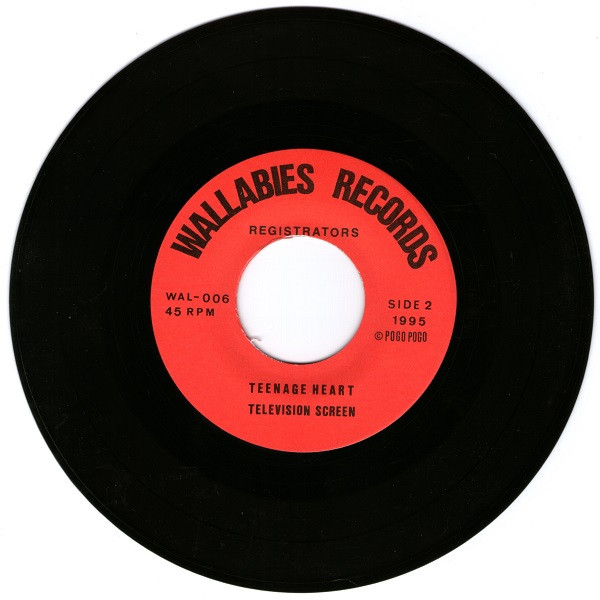 Registrators - I Call Your Name | Wallabies Records (WAL-006) - 4