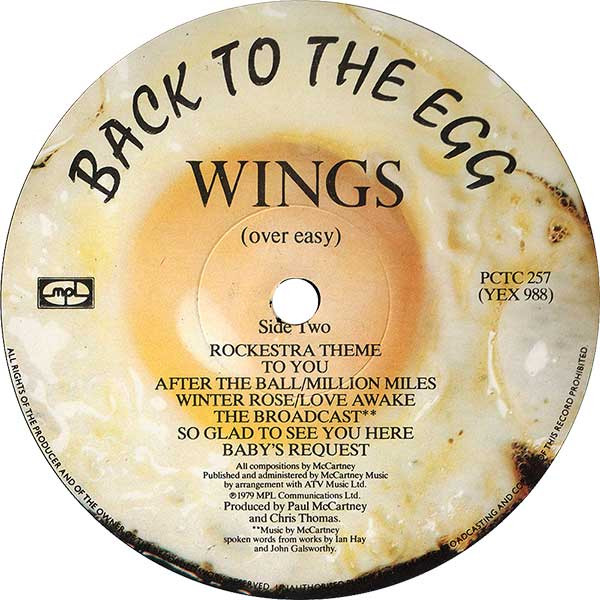Wings - Back To The Egg | MPL (PCTC 257) - 4 Wings - Back To The Egg | MPL (PCTC 257) - 4