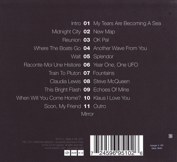 M83 - Hurry Up, We're Dreaming. (2CD) [CD] | Mute (9510-2) - 3