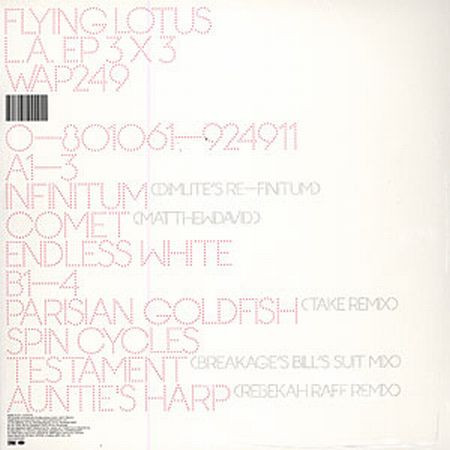 Flying Lotus - L.A. EP 3 X 3 | Warp Records (WAP249) - 2 Flying Lotus - L.A. EP 3 X 3 | Warp Records (WAP249) - 2