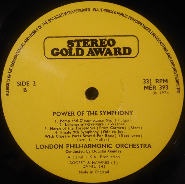 London Philharmonic Orchestra - Power Of The Symphony | Stereo Gold Award (MER 393) - 4