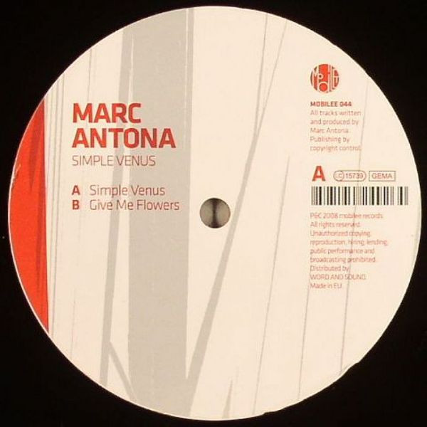 Marc Antona - Simple Venus | Mobilee (MOBILEE 044) - main
