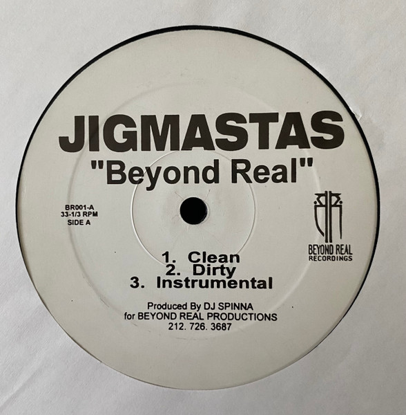 Jigmastas - Beyond Real / Dead Man's Walk | Beyond Real Recordings (BR001) - 2