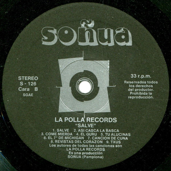 La Polla Records - Salve | Soñua (S-126) - main La Polla Records - Salve | Soñua (S-126) - main