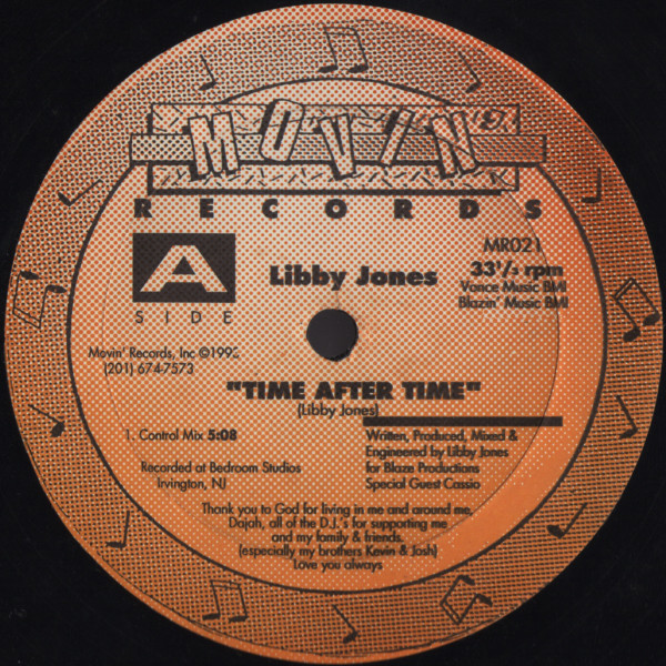 Libby Jones - Time After Time | Movin' Records (MR021)