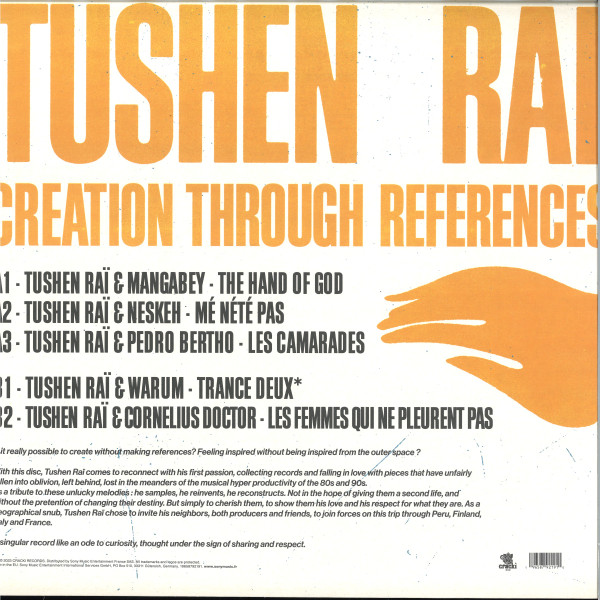 Tushen Raï - Creation Through References | Cracki Records (CRACKI086) - main