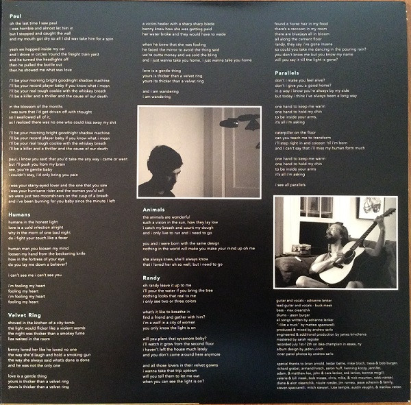 Big Thief - Masterpiece | Saddle Creek (LBJ-233) - 3